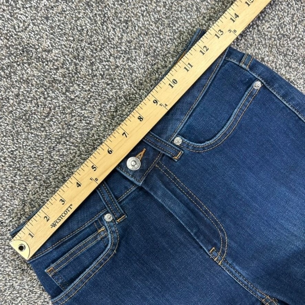 NEW 7Diamonds Coco Mid-Rise Capri Jeans Womens 26 Blue Denim Stretch Casual - Picture 10 of 14